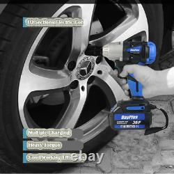 18V Cordless Impact Wrench Driver Ratchet Rattle Nut Gun Sockets&Drills +Case UK