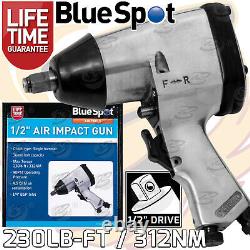 1/2Drive Air Impact Wrench Gun 312NM 230lb-ft Pneumatic Air Tool Impact Wrench