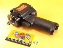 1/2 Air Impact Wrench Gun Micro Mini X7 1000 FT LB Lifetime Warranty Drill Hog