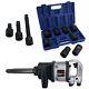 1in Drive Anvil Air Impact Wrench Gun 2200nm 8 Sockets 24 38mm + Extensions