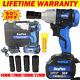 21v Torque Impact Wrench Cordless Brushless Nut Gun Replacement 420nm + Battery