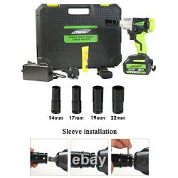 2in1 Cordless Impact Wrench 1/2 1/4 Impact Driver Ratchet Rattle Nut Gun 21V