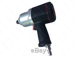 3/4 Drive Composite Twin Hammer Air Impact Wrench 1500ft/lb 2034NM! Rattle Gun