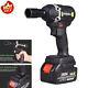 4300rpm Cordless Brushless Impact Wrench Torque Gun Electric Rachet With Battery