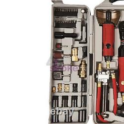 77pc Air Tool Kit Impact Gun Grinder Wrench Hammer Chisel Compressor Storage