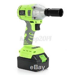 88VF Brushless Electric Cordless Impact Wrench Gun Torque Driver With Battery