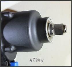 BGS Germany 16-pcs 1/4 Air Impact Driver Wrench Rattle Gun 1/2drive Socket Set