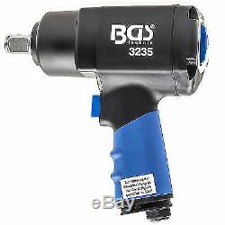 BGS Germany Powerfull 3/4drive 1/4 Air Tools Impact Driver Wrench Rattle Gun