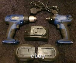 Blue Point 14.4V Impact Gun/Wrench +Drill inc Charger (batteries need referbing)