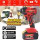Brushless Impact 460nm Wrench Wheel Repair Ratchet Driver Gun Fast Charge + Case