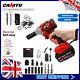 Canitu 21v 580nm Cordless Impact Wrench 1/2 Drive Ratchet Gun With 3.0a Batteries