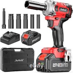 Cordless Impact Wrench 3/8 Impact Gun Max Torque 450N. M with 4.0Ah Battery