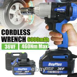 DAYPLUS 23048 21V 1/2 Drive Cordless Impact Wrench Gun Or Spare Battery UK