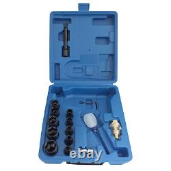 DEMO 1/2 Air Impact Wrench Gun Garage Tool Kit & Sockets + Case