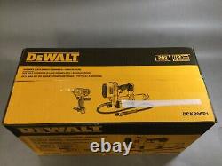 DeWALT DCK206P1 20V MAX Impact Wrench/Grease Gun Cordless 2 Tool Combo Kit