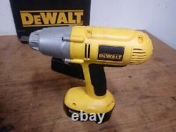 Dewalt Cordless 1/2 Impact Wrench Gun Driver With 2x Bat and Charger DW059 nut