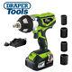 Draper 01031 Storm Force 20v Cordless 1/2 Drive Impact Wrench Gun With Sockets