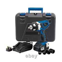 Draper 82983 20V Cordless Impact Wrench with 2x 3.0Ah Batteries