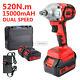 Electric Impact Wrench Driver / Drill Gun / Angle Wrench Cordless With Battery Uk