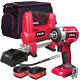 Excel 18v Twin Pack Impact Wrench & Grease Gun With 2 X 5.0ah Battery Charger
