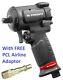 Facom 1/2 Drive Micro Composite Air Impact Gun Wrench 861nm + Free Pcl Adaptor