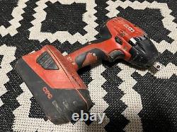 Hilti Siw 22-a 1/2 Cordless Impact Wrench / Gun With Battery / Spares Or Repair