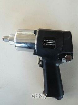 Industrial 1/2 Drive Heavy Duty Twin Hammer Air Impact Wrench Gun MAX 420FT/LBF