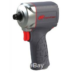 Ingersoll Rand 15QMAX 3/8 Drive Quiet Stubby Impact Gun Wrench With Free Boot
