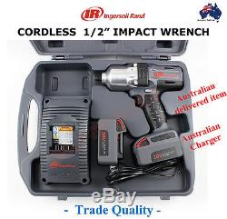 Ingersoll Rand 1/2 Cordless Impact Wrench Trade Quality Tools Gun High Torque