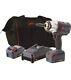 Ingersoll Rand W7252-k22-eu 20v 1/2 Impact Wrench Gun Kit Batteries & Charger