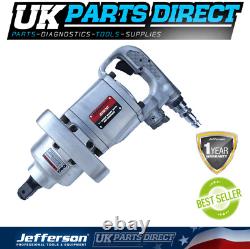 Jefferson 1 Industrial Air Impact Wrench Gun Heavy Duty 2600Nm
