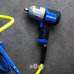 Kobalt 1/2 Pneumatic 1000 ft lbs Air Impact Wrench Tool Gun 1/2-in Drive 0.5 in