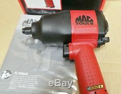 Mac Tools 1/2 Drive Impact Wrench Air Gun Twin Hammer (AWP550B) NEW