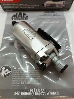 Mac Tools 3/8 Drive Air Impact Wrench Gun 12,000 RPM (AWB538A) NEW