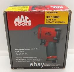 Mac Tools 3/8 Mini Air Impact Wrench Gun (AWP038M) NEW
