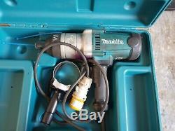 Makita TW1000 1 Drive Impact Wrench Gun 110v with box & handle. Hardly used