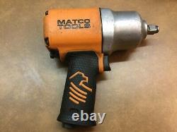 Matco MT2769 1/2 Heavy Duty Air Impact Wrench Gun 7500 RPM Orange