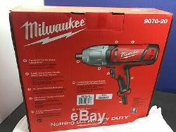 Milwaukee 1/2 in. 907020 Corded Impact Wrench Gun with Detent Pin Socket