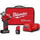 Milwaukee 2555-22 M12 Fuel Stubby Cordless 1/2 Drive Impact Gun Wrench Kit