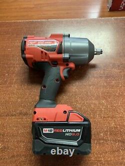 Milwaukee 2767-20 M18 FUEL 1/2 Drive Impact Wrench Gun With HD 9.0 Battery