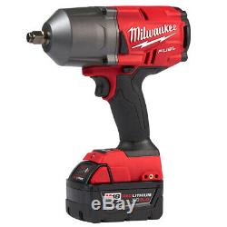 Milwaukee 2767-22GG 18-Volt 1/2-Inch Friction Ring Impact Wrench with Grease Gun