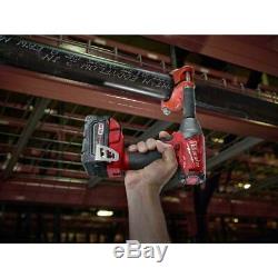 Milwaukee Brushless 1/2 In Impact Wrench M18 18 Volt Cordless Compact Torque Gun