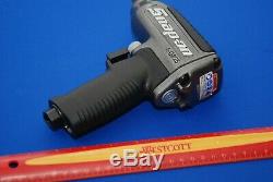 NEW Snap-On 3/8 Gun Metal Grey Super Duty Air Impact Wrench withBoot & Muffler