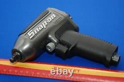 NEW Snap-On 3/8 Gun Metal Grey Super Duty Air Impact Wrench withBoot & Muffler