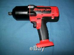 NEW Snap-on Lithium Ion CT8850ODB 18V 18 Volt cordless 1/2 impact Wrench / Gun