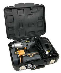 New Longacre Cordless Pit Impact Wrench, 24v Gun, With 2 Batteries & Charger, 68604