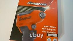 New Snap On 3/8 Orange Air Impact Wrench Gun In The Box