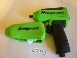 New Snap On Green 3/8 Drive Impact Wrench Gun, Air Powered, New In The Box