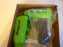New Snap On Green 3/8 Drive Impact Wrench Gun, Air Powered, New In The Box
