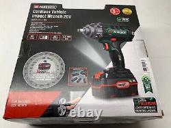Parkside Cordless Vehicle Impact Wrench Nut Gun + 4Ah Battery & Charger 20-Li A1